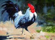 unknow artist Cock 183 USA oil painting artist
